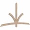 Ekena Millwork Davenport Smooth Timber Gable Bracket, Douglas Fir, 84"W x 45"H x 1 1/2"D x 3 1/2"F, 13/12 Pitch GBW084X45X0204DAV00SDF - alternate 5